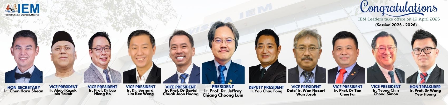 IEM Office Bearers 2025/2026